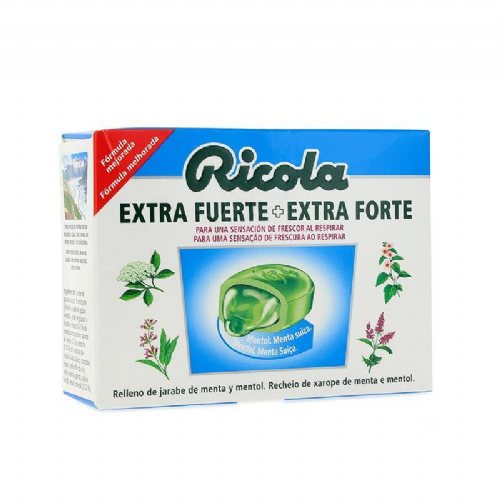 Ricola caramelos extra fuertes (mentol-menta suiza 51 g)