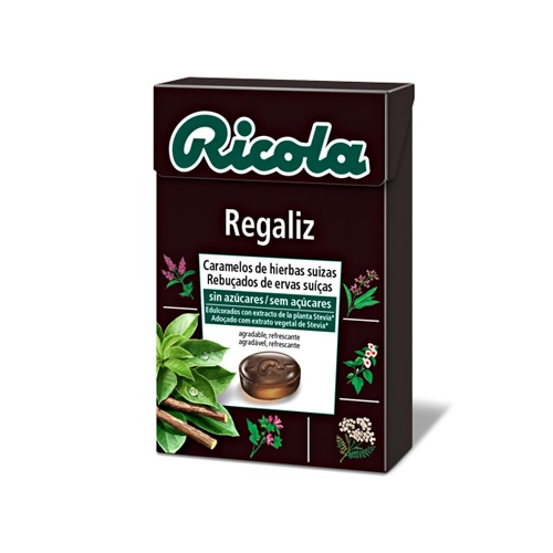 Ricola caramelo s/az regaliz 50g