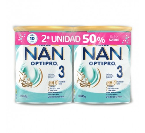 Nan optipro 3 (duplo 2 x 800 g)