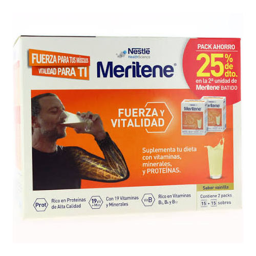 Meritene batido duplo vainilla