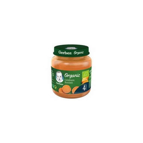 Gerber organic zanahoria boniato (1 tarrito 125 g)