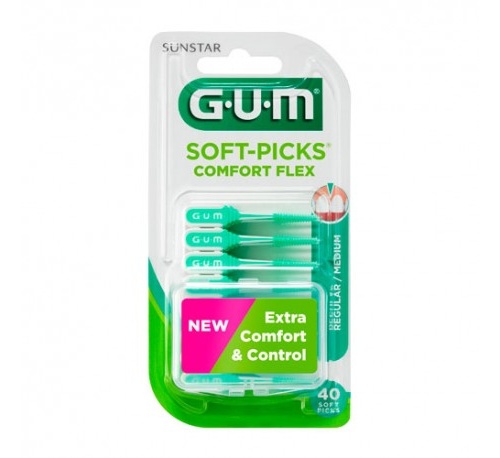 Cepillo interdental - gum 660 soft-picks comfort flex (40 u)