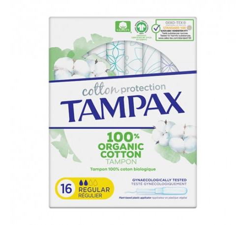 Tampax cotton protection (16 unidades regular)