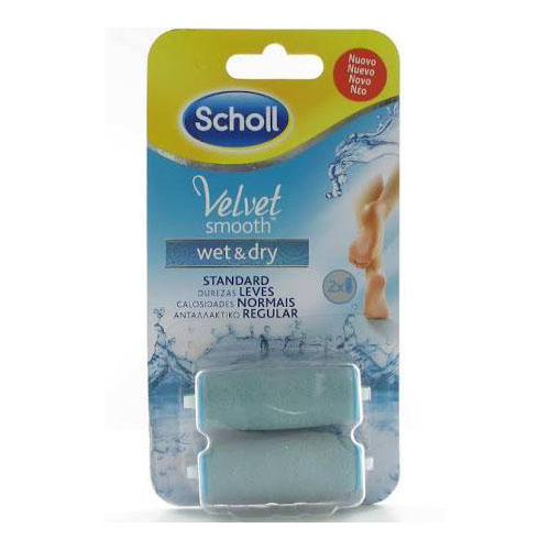 DR SCHOLL VELVET SMOOTH - LIMA PIES WET & DRY (CABEZALES GIRATORIOS)