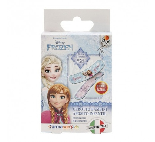 Tiritas frozen farmasan kids 16 u