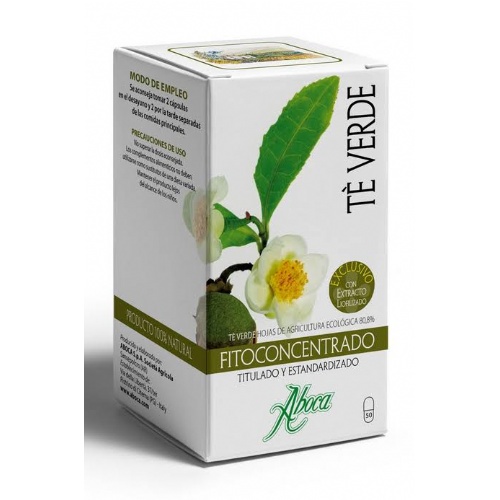 Te verde fitoconcentrado aboca (500 mg 50 capsulas)