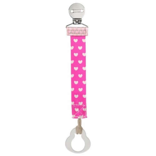 Chicco clip chupete fashion rosa +0 m