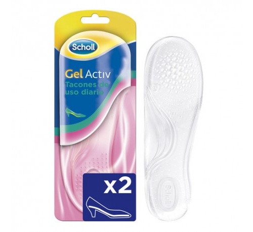 PLANTILLAS - SCHOLL GEL ACTIV TACON DIARIO