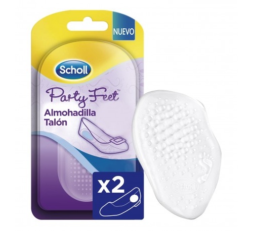 Talonera almohadilla - scholl party feet con tecnologia gelactiv (1 par)