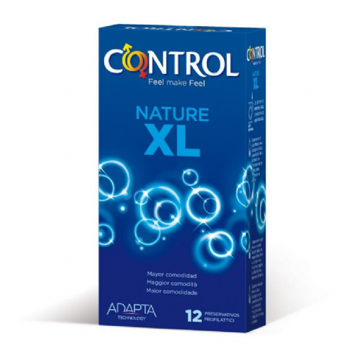 CONTROL ADAPTA XL - PRESERVATIVOS (12 U)