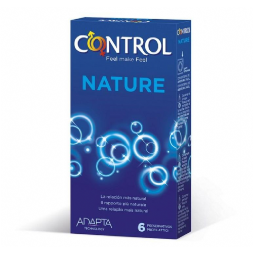 Control adapta nature - preservativos (6 u)