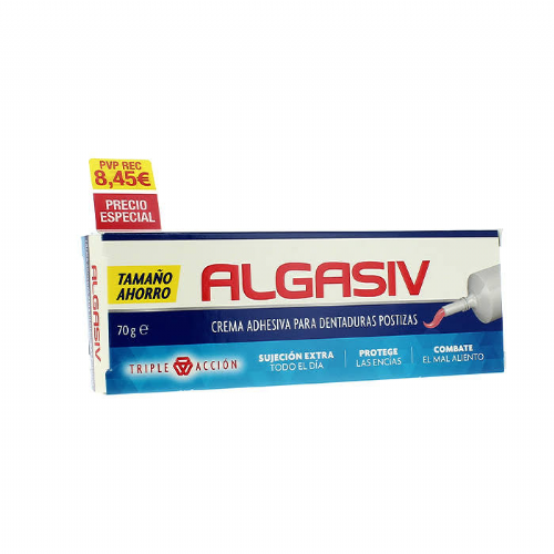 ALGASIV CREMA ADHESIVA DENTADURA POSTIZA (70 G)