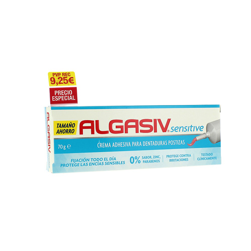 ALGASIV SENSITIVE CREMA ADHESIVA DENTADURA POST (70 G)