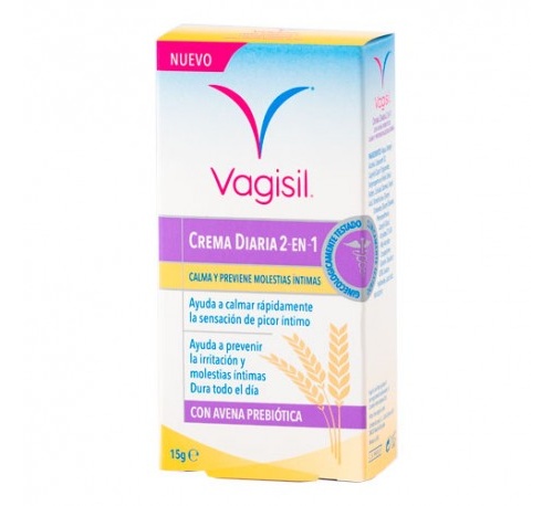 Vagisil crema diaria 2 en 1 (15 g)