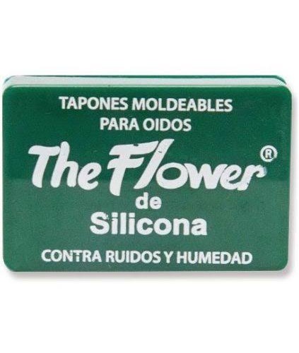 Tapones oidos silicona - the flower (moldeables)