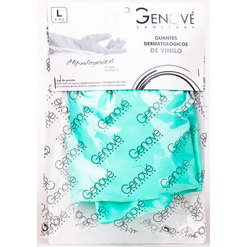 GUANTES VINILO - GENOVE DERMATOLOGICO (T- L)