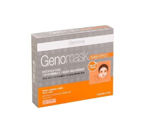 GENOMASK MASCARILLA FACIAL CON VITAMINA C (MONODOSIS 8 ML)