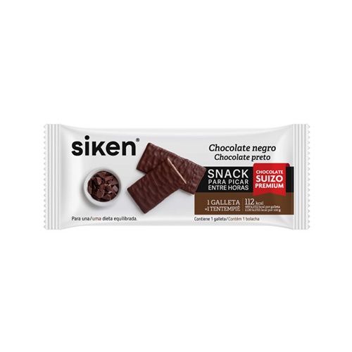 Siken form galleta (chocolate negro 25 g 1 galleta)