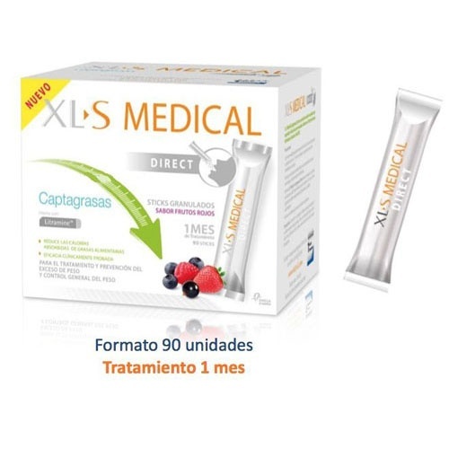 Xls medical direct sticks captagrasas (90 sticks)