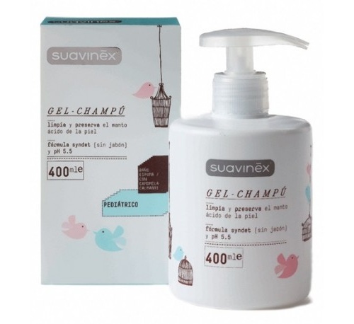 Suavinex baby gel-crema baño suave  1 envase 500 ml