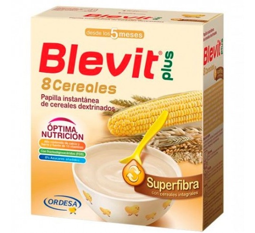 BLEVIT PLUS SUPERFIBRA 8 CEREALES (600 G)