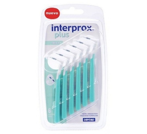 CEPILLO ESPACIO INTERPROXIMAL - INTERPROX PLUS (MICRO  6 U)