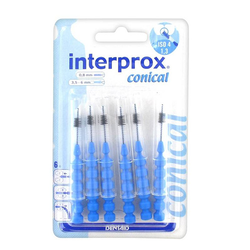 CEPILLO ESPACIO INTERPROXIMAL - INTERPROX (CONICO 6 U)