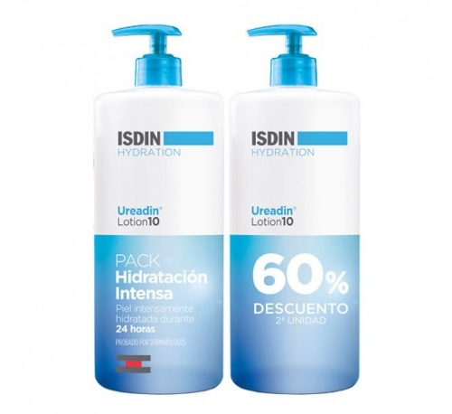 Ureadin pack lotion 10 + lotion 750 ml 60% dto