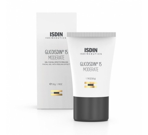 Isdinceutics glicoisdin 15 moderate gel facial efecto peeling  1 envase 50 ml