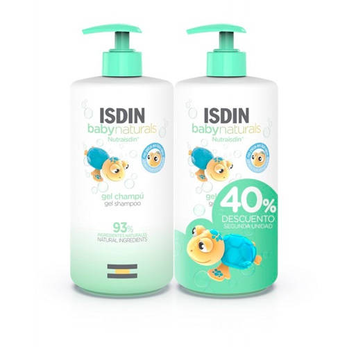 Isdin duplo babynaturals nutraisdin gel champu 750ml 2ª u.40%