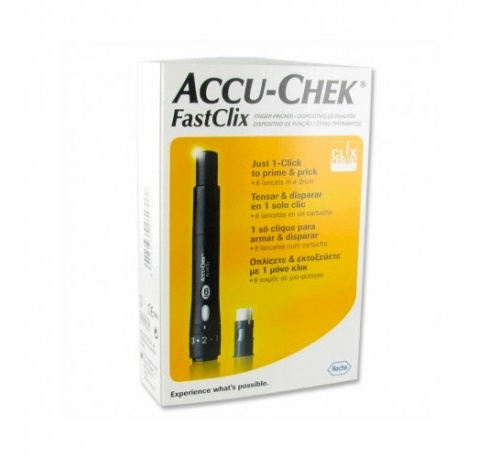 Dispositivo de puncion pinchador - accu-chek fastclix