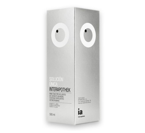 Interapothek pack solucion unica 500+100 ml