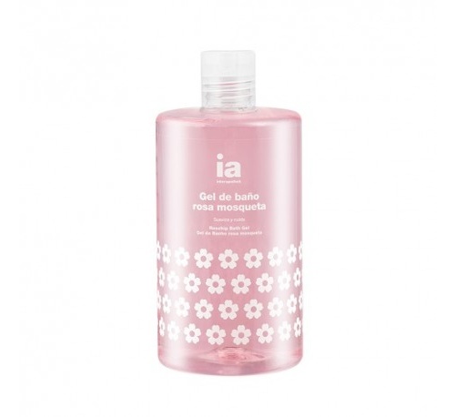 Interapothek gel de baño rosa mosqueta (750 ml)