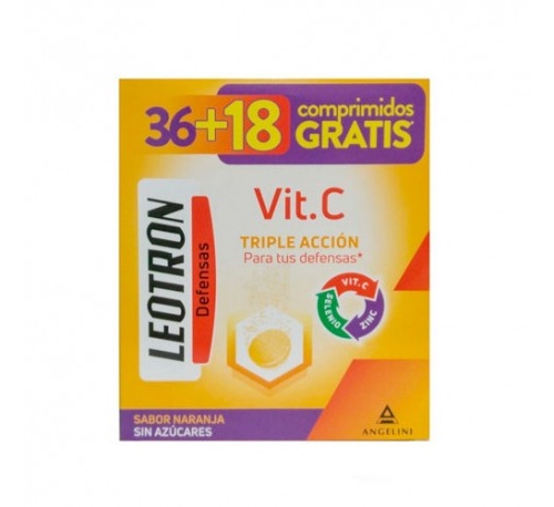 LEOTRON VITAMINA C ANGELINI COMP EFERVESCENTES (36 COMP)