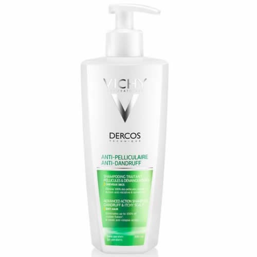 DERCOS TECHNIQUE ANTICASPA CHAMPU C SECO (400 ML)