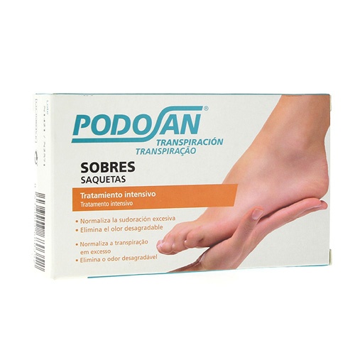 Podosan desodorante pies (3 u gel+ 3 sob polvo)