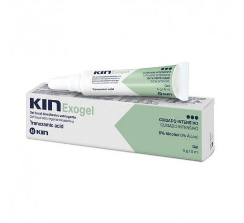 Kin exogel gel bucal astringente  1 envase 5 g