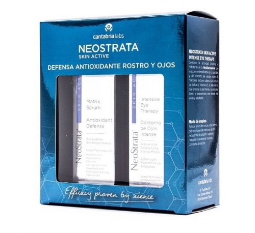 Neostrata skin active pack serum matrix 30 ml + contorno de ojos 15 ml