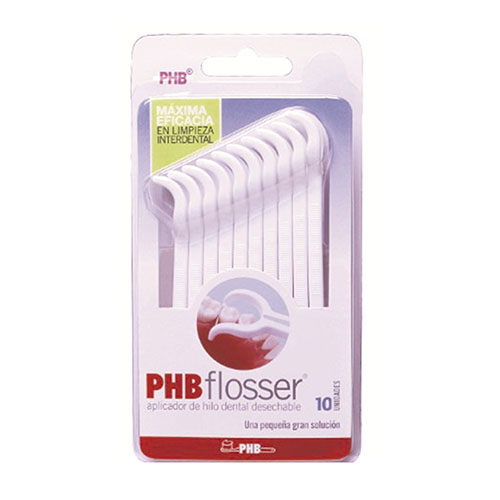 PHB FLOSSER - HILO DENTAL CON APLICADOR (DESECHABLE)