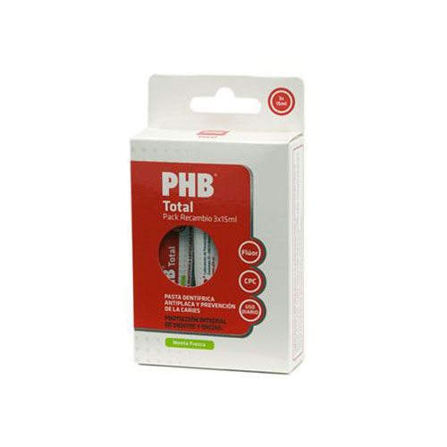 PHB TOTAL PASTA DENTIFRICA (6 ML 4 TUBOS)