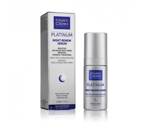 Martiderm night renew serum (1 envase 30 ml)