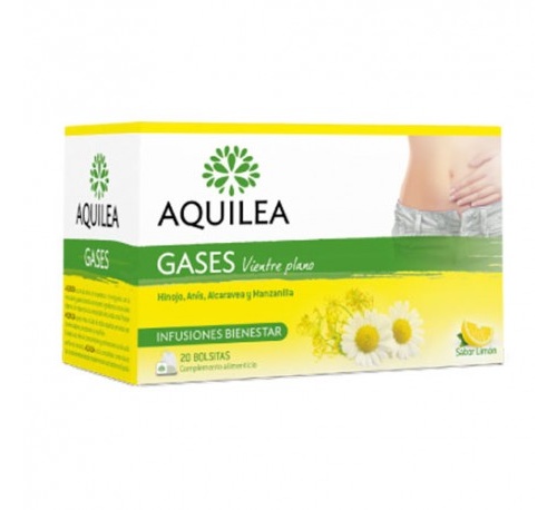 Aquilea gases (20 filtros 1,2 g sabor limon)