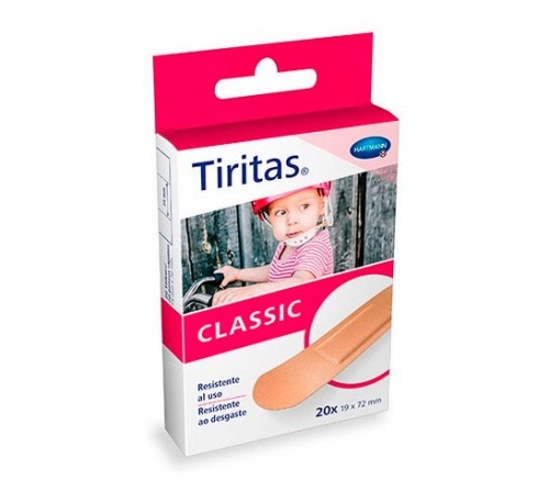 TIRITAS CLASSIC - APOSITO ADHESIVO (19 X 72 20 U)