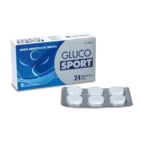 GLUCOSPORT TABLETAS (2.5 G 24 TABLETAS)