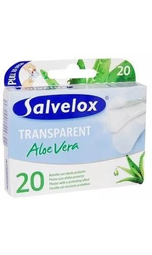 Salvelox - aposito adhesivo aloe vera (transp 20 apositos)