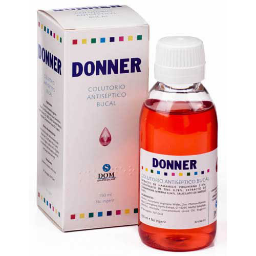 DONNER COLUTORIO ANTISEPTICO BUCAL (150 ML)