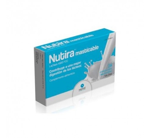 Nutira lactasa 4500 fcc (28 comprimidos masticables)