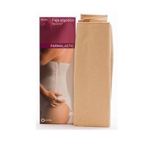 Faja - farmalastic algodon velcro (beige t- 3)