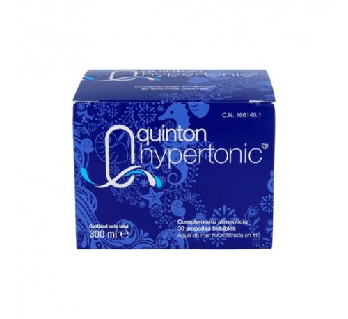 Quinton hypertonic (30 ampollas bebibles 10 ml)