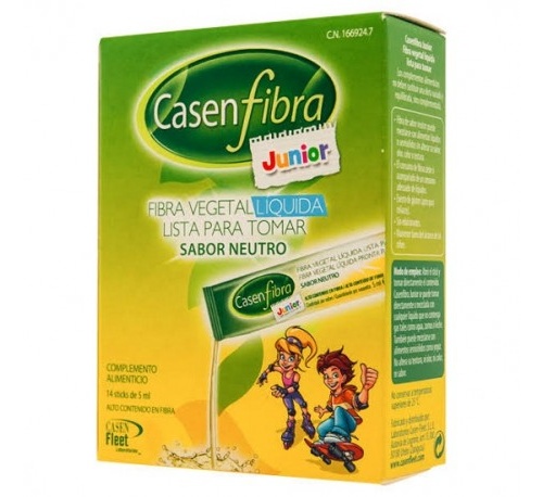 Casenfibra junior - fibra vegetal liquida (14 sobres 5 ml)